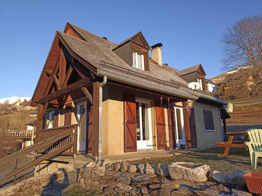 Maison De Montagne Au Calme Avec Cheminee Poubeau Dış mekan fotoğraf