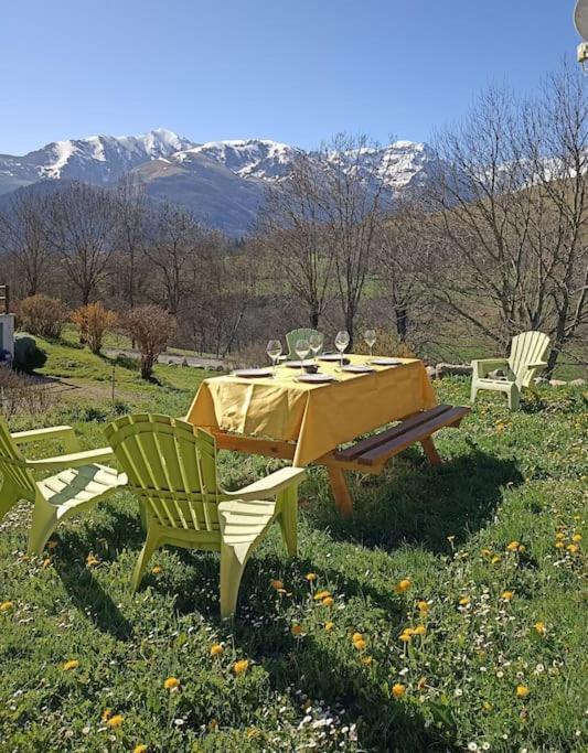 Maison De Montagne Au Calme Avec Cheminee Poubeau Dış mekan fotoğraf